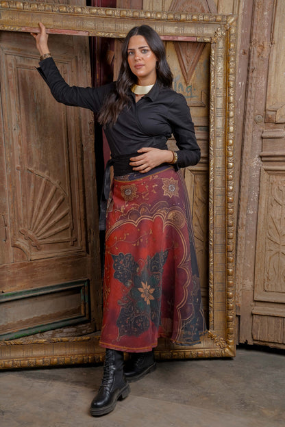 The Red Royal Skirt