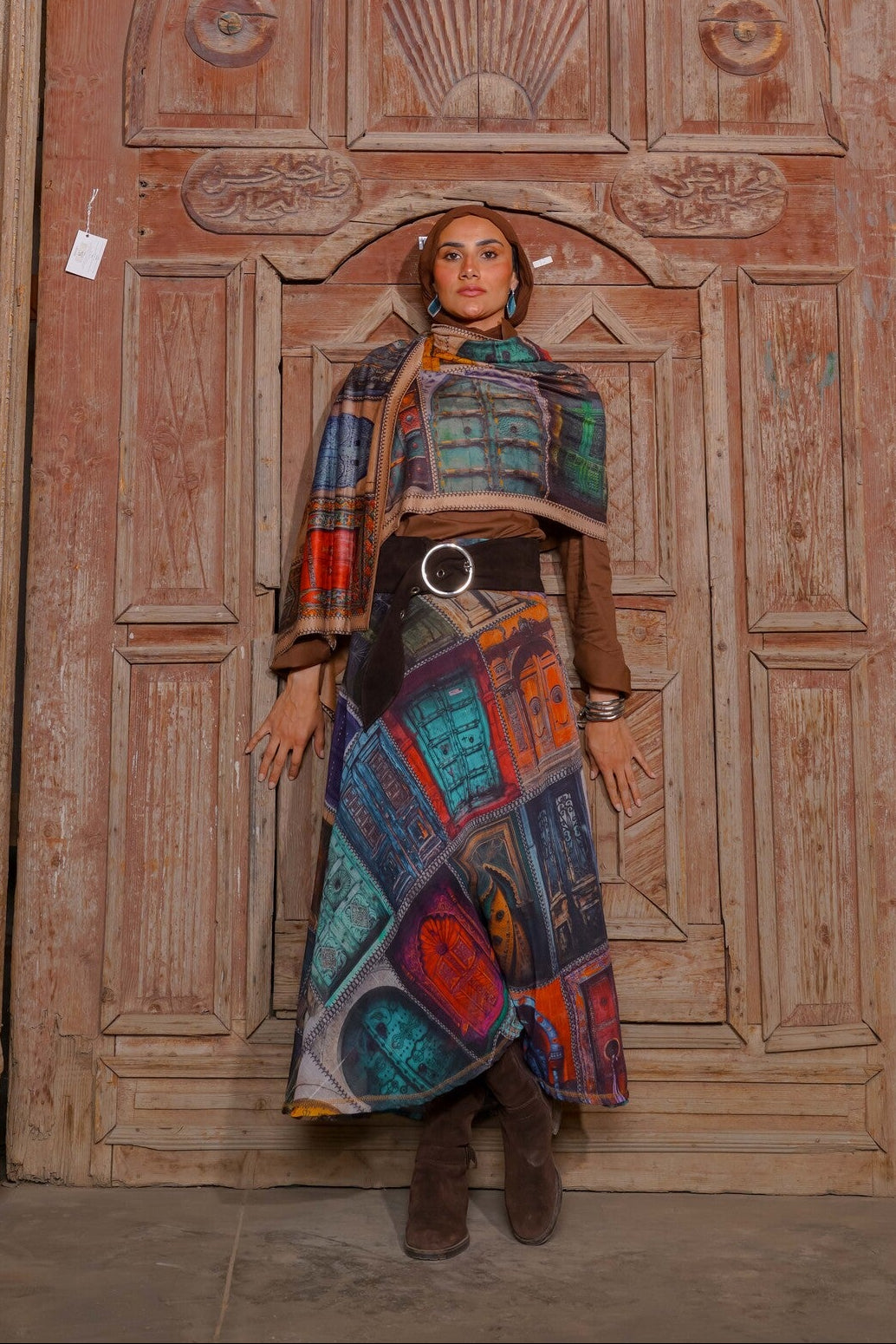The Old Egyptian Doors - Scarf