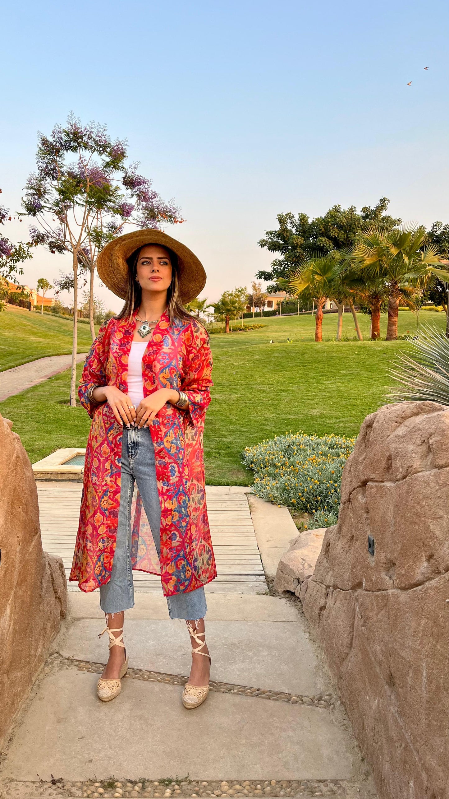 The Floral Cardigan
