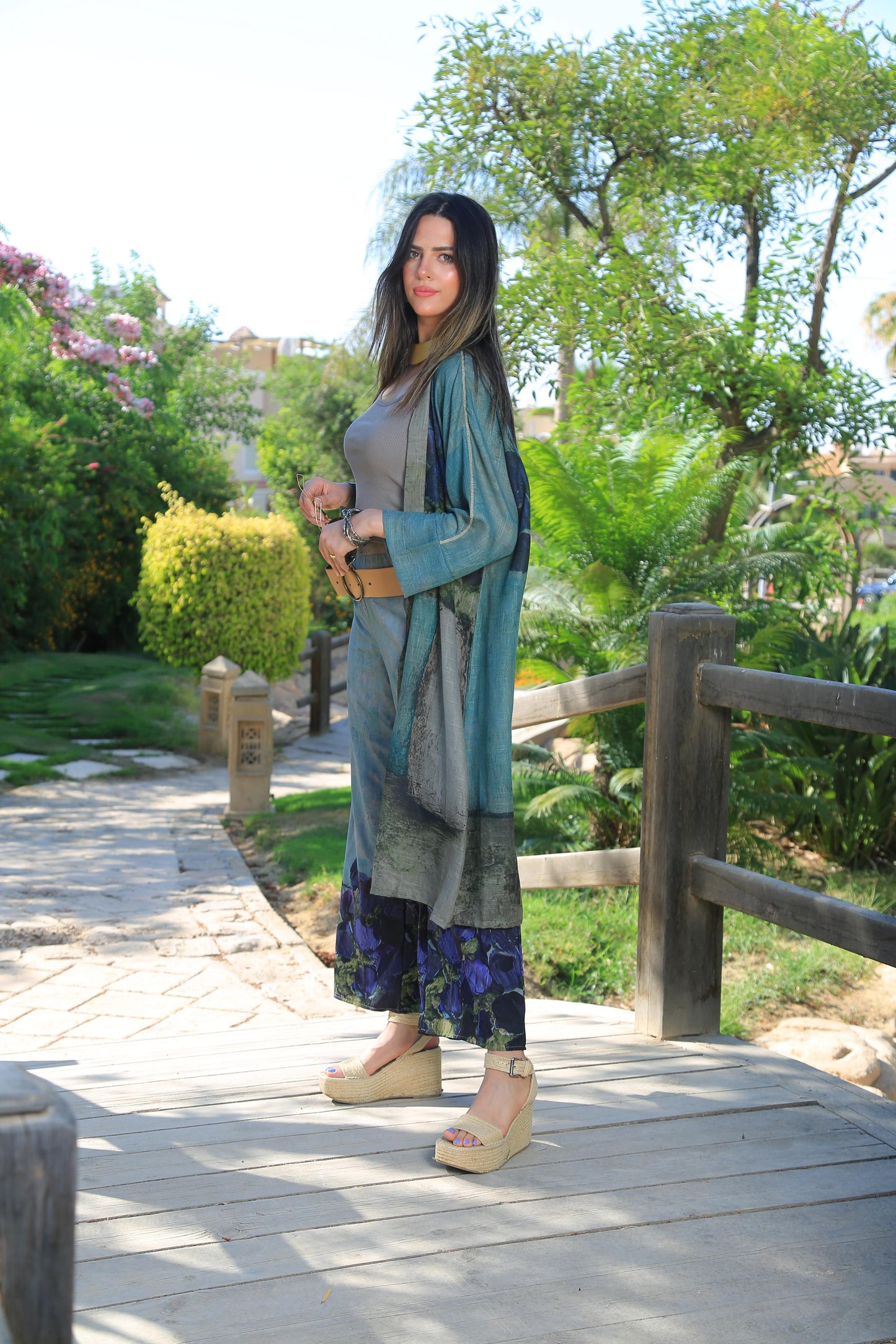 The Blue Flower Pants