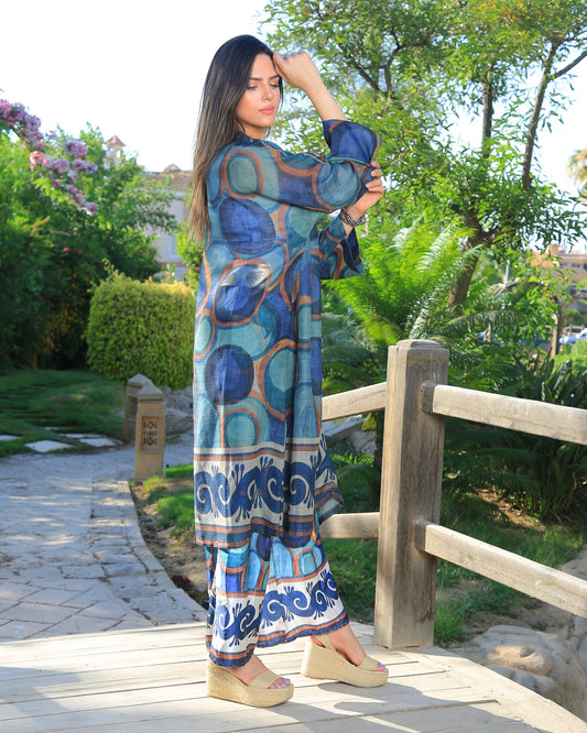 The Blue Bubble Pants